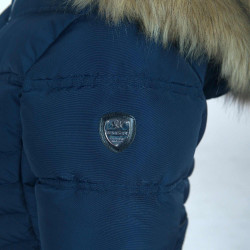 Parka Flags & Cup bambino Niskiki Blu navy
