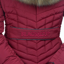 Parka Flags & Cup bambino Niskiki Rosso