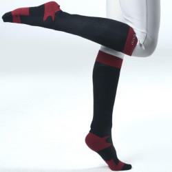 Calzini unisex Flags & Cup Emo Caviale / rosso Nero Calzini unisex Flags & Cup Emo Caviale / rosso Nero