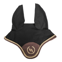 Cuffia per cavallo Night Collection Back On Track Caffè Marrone