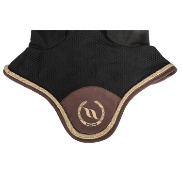 Cuffia per cavallo Night Collection Back On Track Caffè Marrone