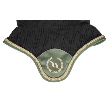 Cuffia per cavallo Night Collection Back On Track Oliva Verde