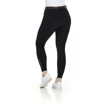 Pantaloni Equithème Gizel fondello in silicone Nero Pantaloni Equithème Gizel fondello in silicone Nero