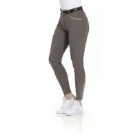 Pantaloni Equithème Gizel fondello in silicone Nero Pantaloni Equithème Gizel fondello in silicone Nero