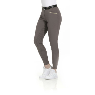 Pantaloni Equithème Gizel fondello in silicone Talpa Marrone Pantaloni Equithème Gizel fondello in silicone Talpa Marrone