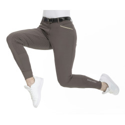 Pantaloni Equithème Gizel fondello in silicone Talpa Marrone Pantaloni Equithème Gizel fondello in silicone Talpa Marrone
