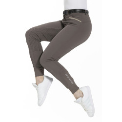 Pantaloni Equithème Gizel fondello in silicone Talpa Marrone Pantaloni Equithème Gizel fondello in silicone Talpa Marrone