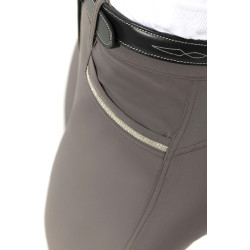 Pantaloni Equithème Gizel fondello in silicone Talpa Marrone Pantaloni Equithème Gizel fondello in silicone Talpa Marrone