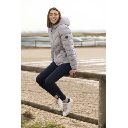 Giacca trapuntata Equithème Lara Grigio melange