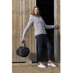 Giacca trapuntata Equithème Lara Grigio melange