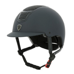 Casco Equithème Airy Nero / blu brillante Casco Equithème Airy Nero / blu brillante