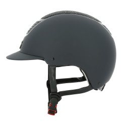 Casco Equithème Airy Nero / blu brillante Casco Equithème Airy Nero / blu brillante