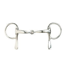 Morso da attacco spezzato mezzo curvo Finn-Tack