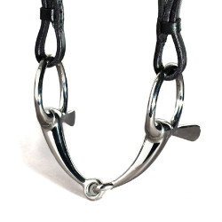 Morso da attacco spezzato mezzo curvo Finn-Tack Morso da attacco spezzato mezzo curvo Finn-Tack