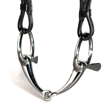 Morso da attacco spezzato mezzo curvo Finn-Tack Morso da attacco spezzato mezzo curvo Finn-Tack