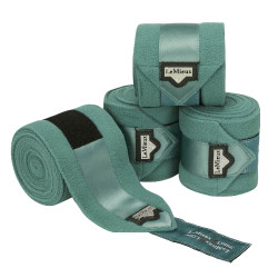 Fasce da polo LeMieux Luxury Saggio Blu