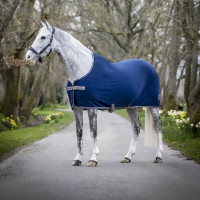 Coperta in pile LeMieux Arika Jersey-Tek Blu navy