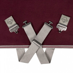 Couverture polaire LeMieux Arika Jersey-Tek Bordeaux Couverture polaire LeMieux Arika Jersey-Tek Bordeaux