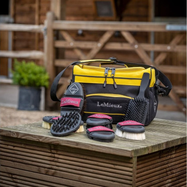 Borsa da toelettatura LeMieux ProKit Lite Grooming Digione Giallo