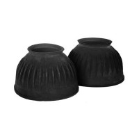 Campane rigate in gomma Finn-Tack Nero