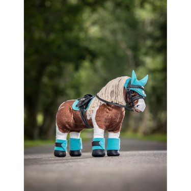 Fasce da polo per giocattolo Mini Pony LeMieux Azzurro Blu