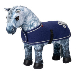 Coperta da concorso per giocattolo Mini Pony LeMieux Inchiostro Blu Coperta da concorso per giocattolo Mini Pony LeMieux Inchiostro Blu