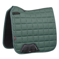 Sottosella da dressage LeMieux Carbon Mesh Square Saggio Blu