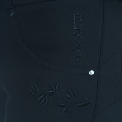 Pantaloni Flags & Cup Nakina Junior Caviale Nero Pantaloni Flags & Cup Nakina Junior Caviale Nero