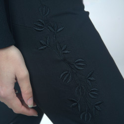 Pantaloni Flags & Cup Nakina Junior Caviale Nero Pantaloni Flags & Cup Nakina Junior Caviale Nero