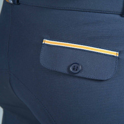 Pantaloni Flags & Cup Bassano Junior Blu navy