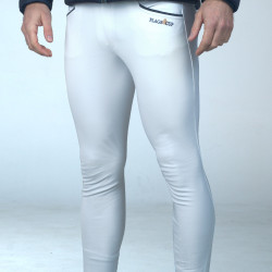 Pantaloni Flags & Cup Bassano Junior Bianco