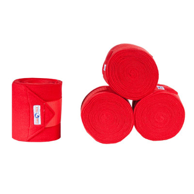 BANDES DE POLO FINN-TACK Rouge