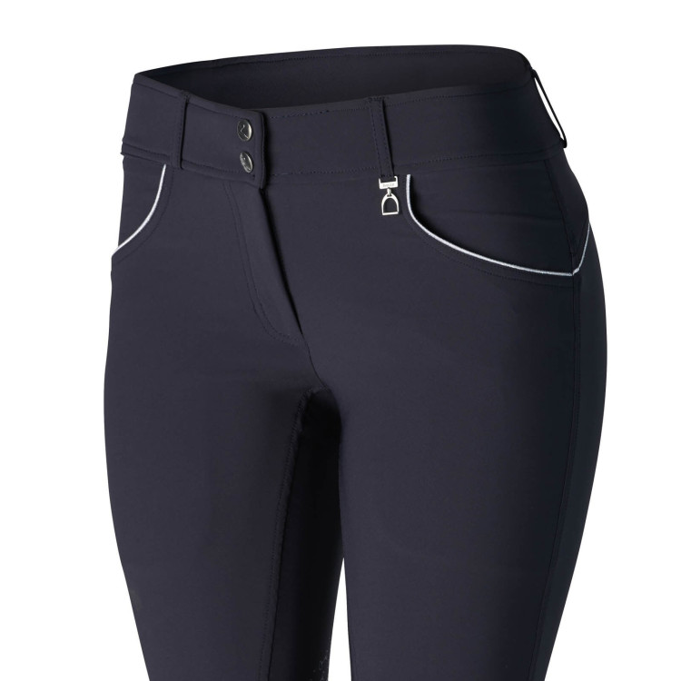 Pantaloni a vita alta con grip in silicone Aubrey Horze donna Pantaloni a vita alta con grip in silicone Aubrey Horze donna