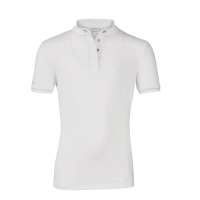 Camicia da gara LeMieux Young Rider Belle Bianco Camicia da gara LeMieux Young Rider Belle Bianco