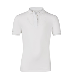 Camicia da gara LeMieux Young Rider Belle Bianco