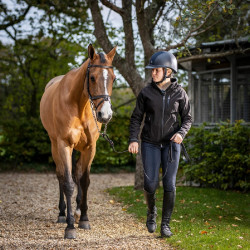 Lunga da presentazione in cuoio LeMieux Nero