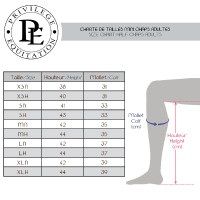 Mini chaps MILANO Privilege Equitation Noir Mini chaps MILANO Privilege Equitation Noir