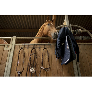 Porta briglie Hippotonic 6 posti, con ganci Porta briglie Hippotonic 6 posti, con ganci