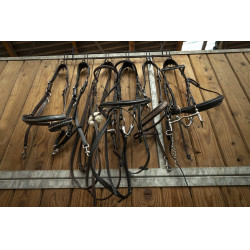 Porta briglie Hippotonic 6 posti, con ganci Porta briglie Hippotonic 6 posti, con ganci