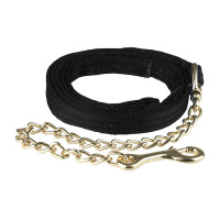 Longhina in tessuto foderato con catena semplice Finn-Tack Nero