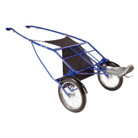 Sulky da allenamento FinnTack FT T6 QH senza ruote Blu