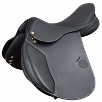 Selle mixte cuir Quercy T de T Chocolat Selle mixte cuir Quercy T de T Chocolat