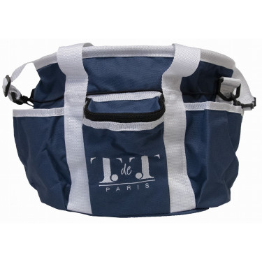 Borsa da striglie grande modello T de T Marrone / beige Borsa da striglie grande modello T de T Marrone / beige