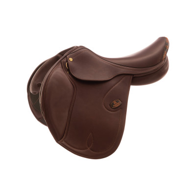 Selle d'obstacle en cuir Acavallo Botticelli