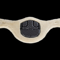 Sottopancia Acavallo Gel & Pvc Fodera rimovibile in lana Nero Sottopancia Acavallo Gel & Pvc Fodera rimovibile in lana Nero