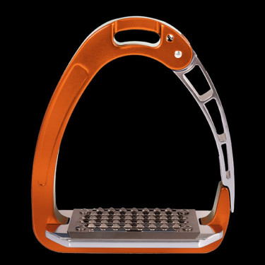 Staffili in alluminio Acavallo Arena Aluplus Arancione Staffili in alluminio Acavallo Arena Aluplus Arancione