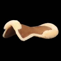 Ammortizzatore misto Close Contact Acavallo Classic con montone integrale Trasparente / bianco Ammortizzatore misto Close Contact Acavallo Classic con montone integrale Trasparente / bianco