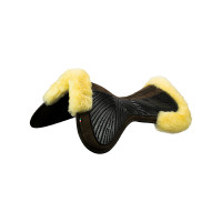 Ammortizzatore Acavallo Close Contact Classic in gel con memory foam e montone Marrone / naturale Ammortizzatore Acavallo Close Contact Classic in gel con memory foam e montone Marrone / naturale