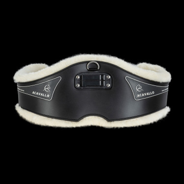 Sottopancia Anatomico Acavallo in Gel e PVC con Fodera in Lana Amovibile Sottopancia Anatomico Acavallo in Gel e PVC con Fodera in Lana Amovibile