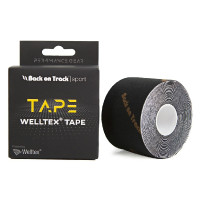 Nastro adesivo Back on Track® Welltex® Nero